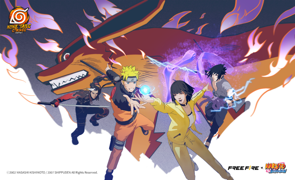 Garena Free Fire X Naruto Shippuden Ada Gameplay hingga Bundle Karakter