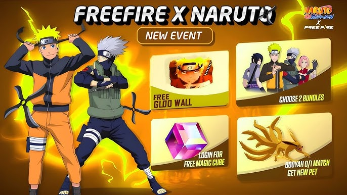 Garena Free Fire X Naruto Shippuden 